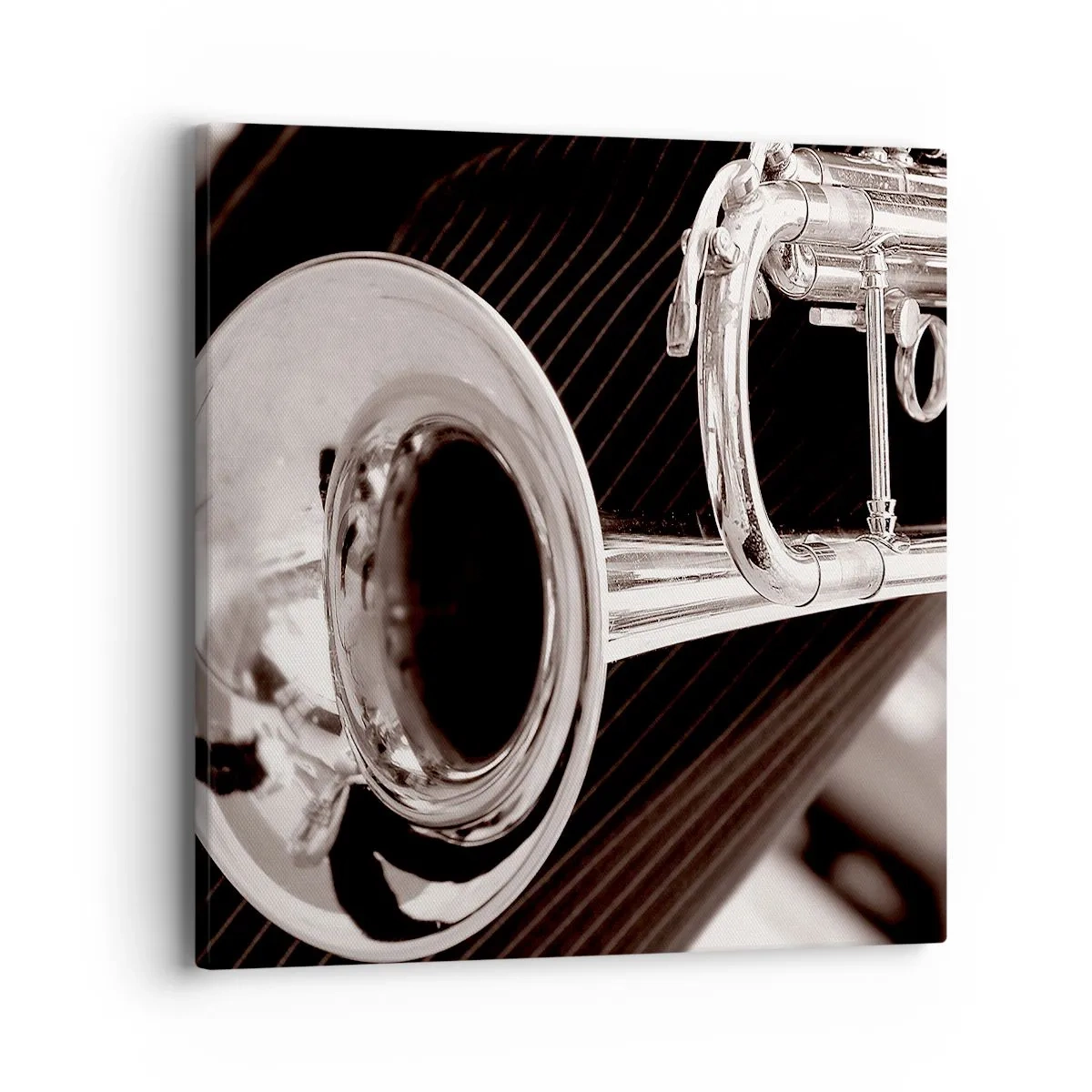 Tablou pe pânză - O călătorie muzicală în anii `30 - 40x40 cm