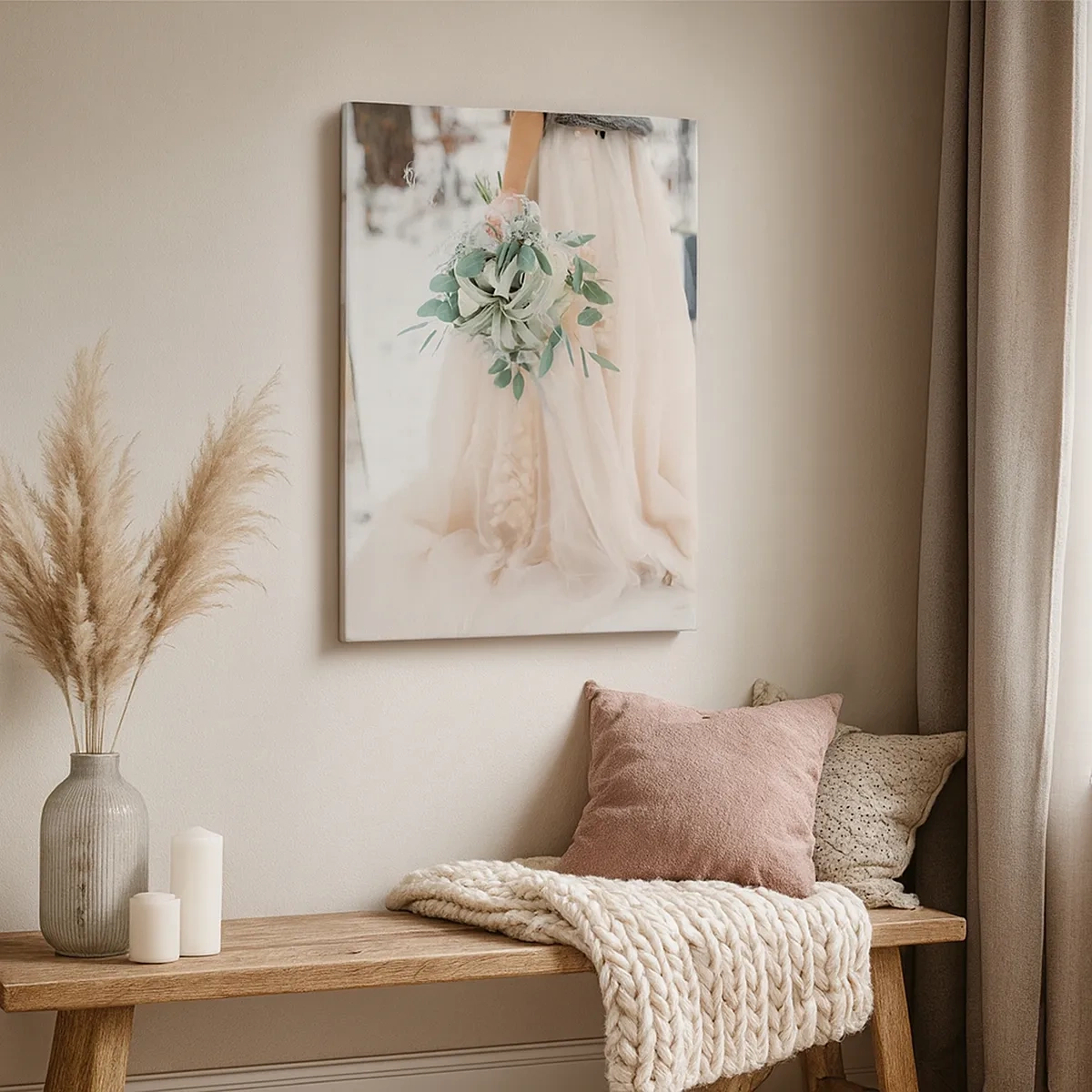 Tablou pe pânză Canvas - Și au trăit fericiți până la adânci bătrâneți - 50x70 cm