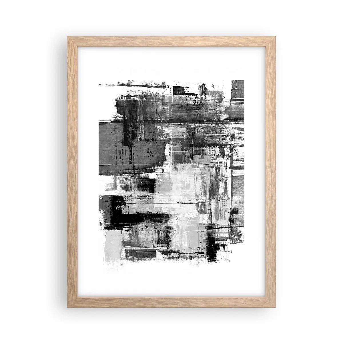 Poster în ramă de stejar deschis - Griul este frumos - 30x40 cm