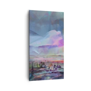 Tablou pe pânză - Sub un cer binevoitor - 55x100 cm