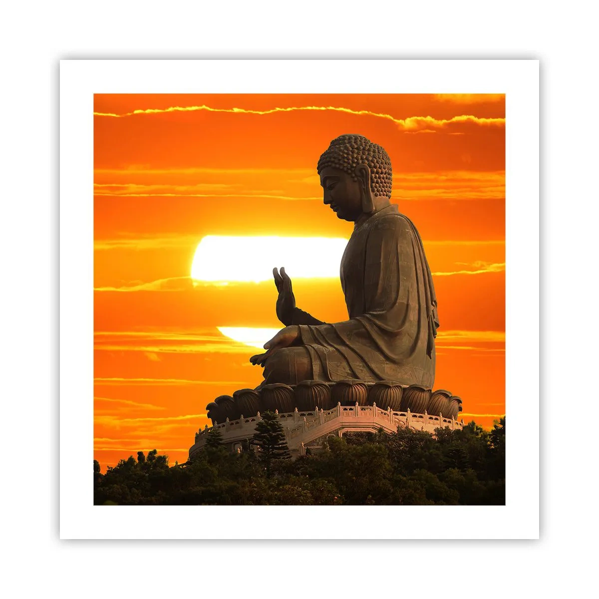 Poster - Fără frică de lume - 50x50 cm