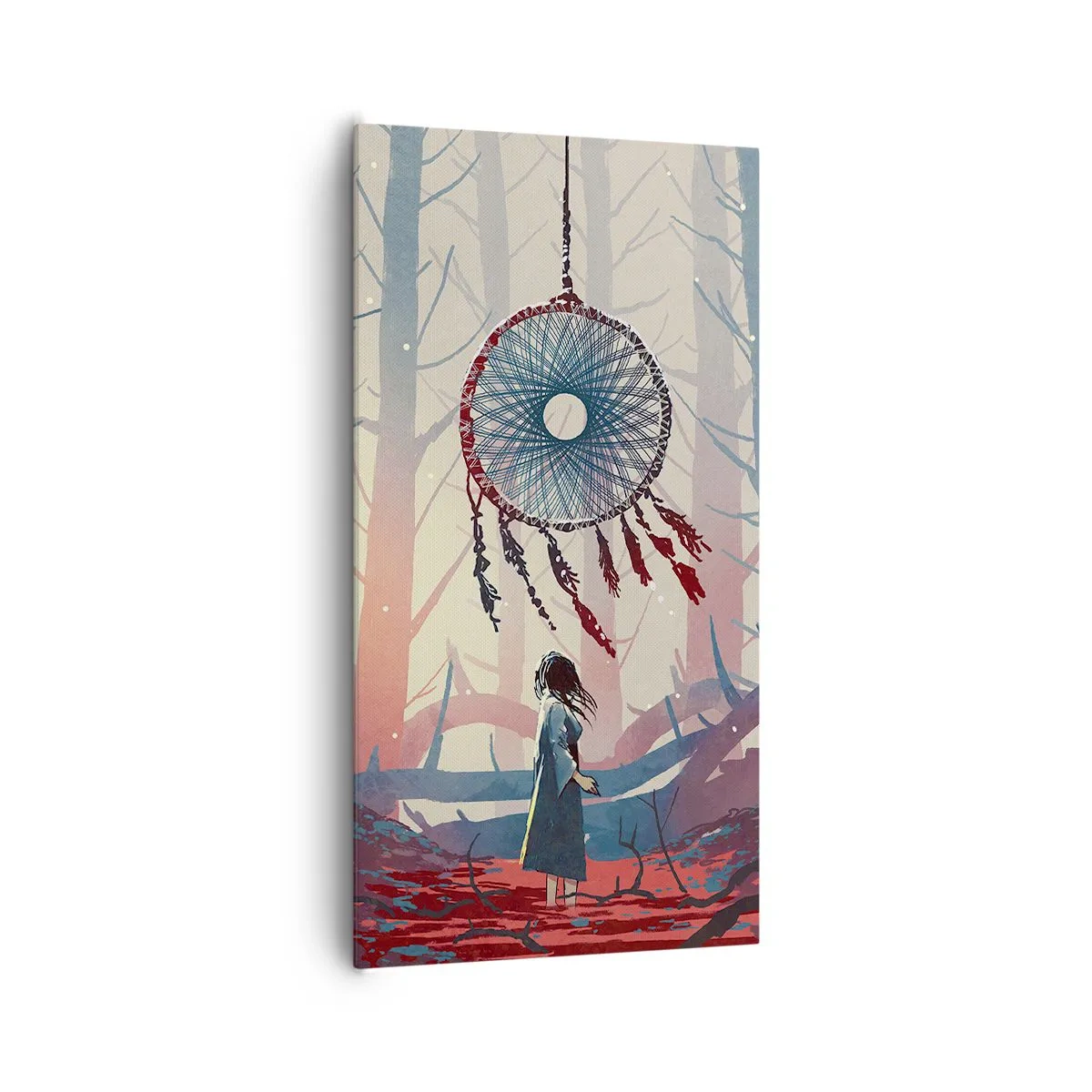 Tablou pe pânză - Ritualul secret al fericirii - 65x120 cm