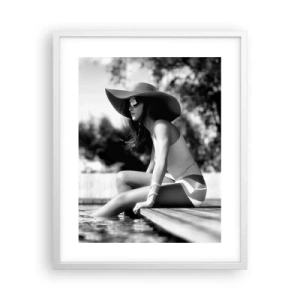 Poster în ramă albă - Vis de vară - 40x50 cm