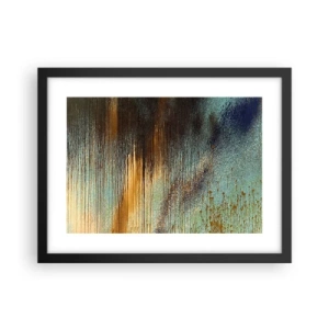Poster în ramă neagră - O compoziție cromatică neaccidentală - 40x30 cm