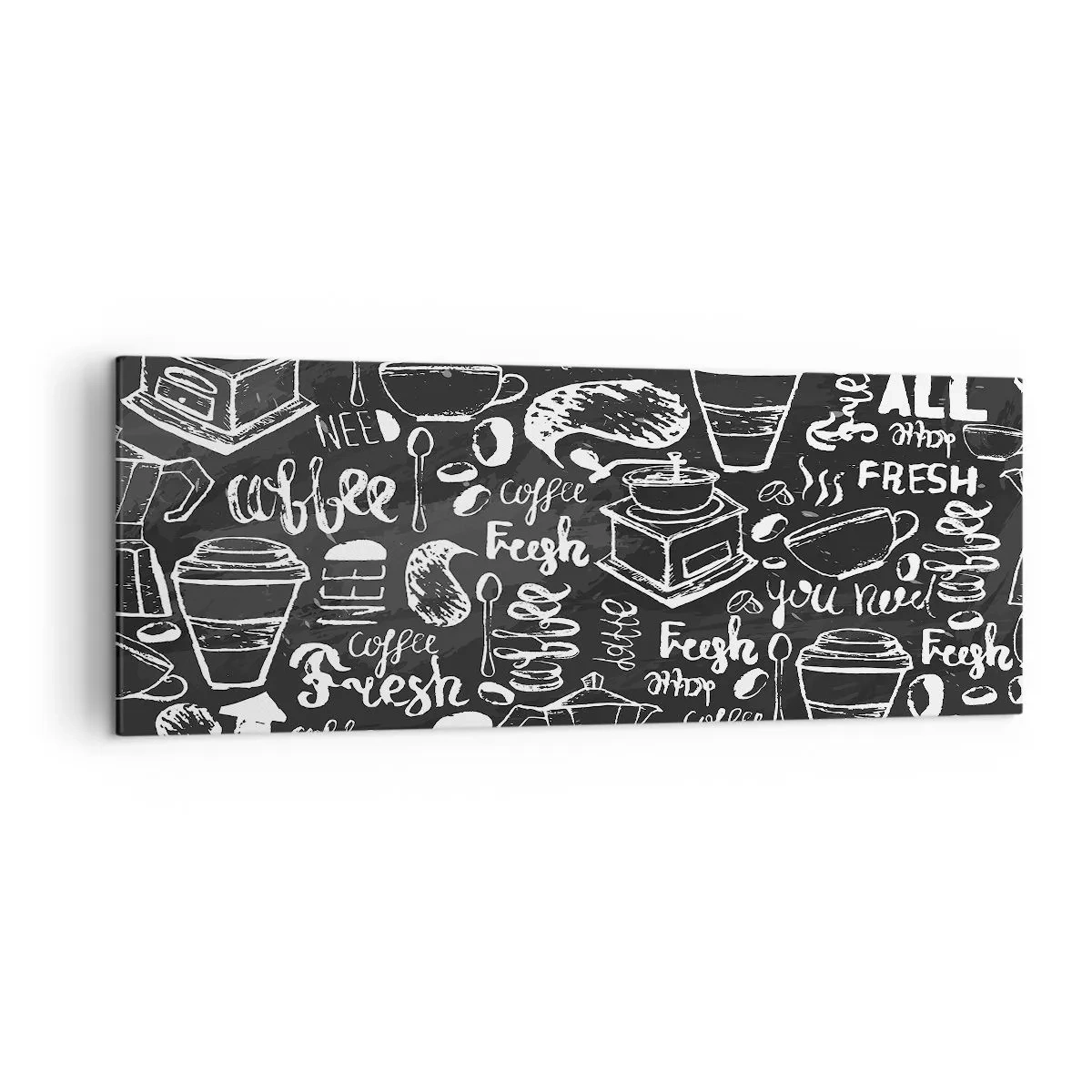 Tablou pe pânză - All you need is… - 140x50 cm
