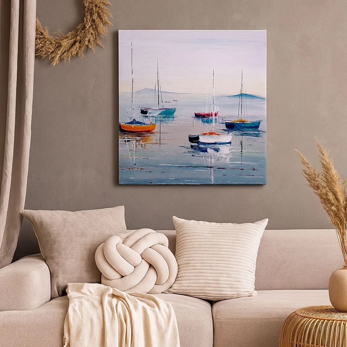 Tablou pe pânză - O odihnă binemeritată - 30x30 cm