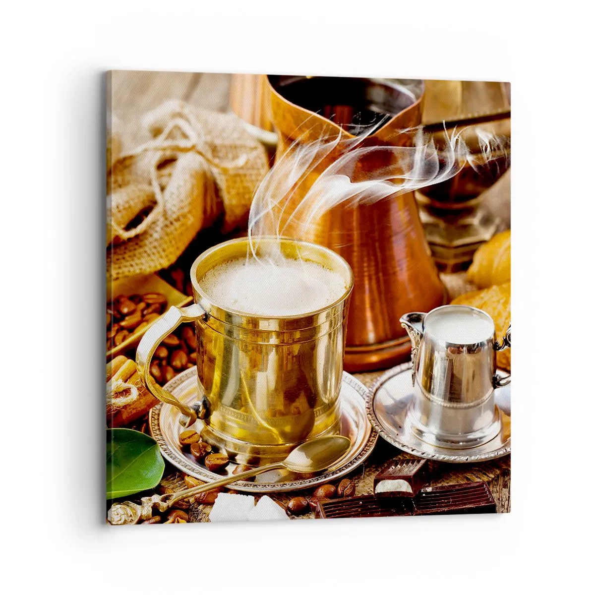 Tablou pe pânză - O zi bună! - 70x70 cm