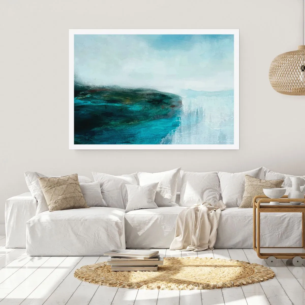 Poster - Abstracție maritimă - 70x50 cm