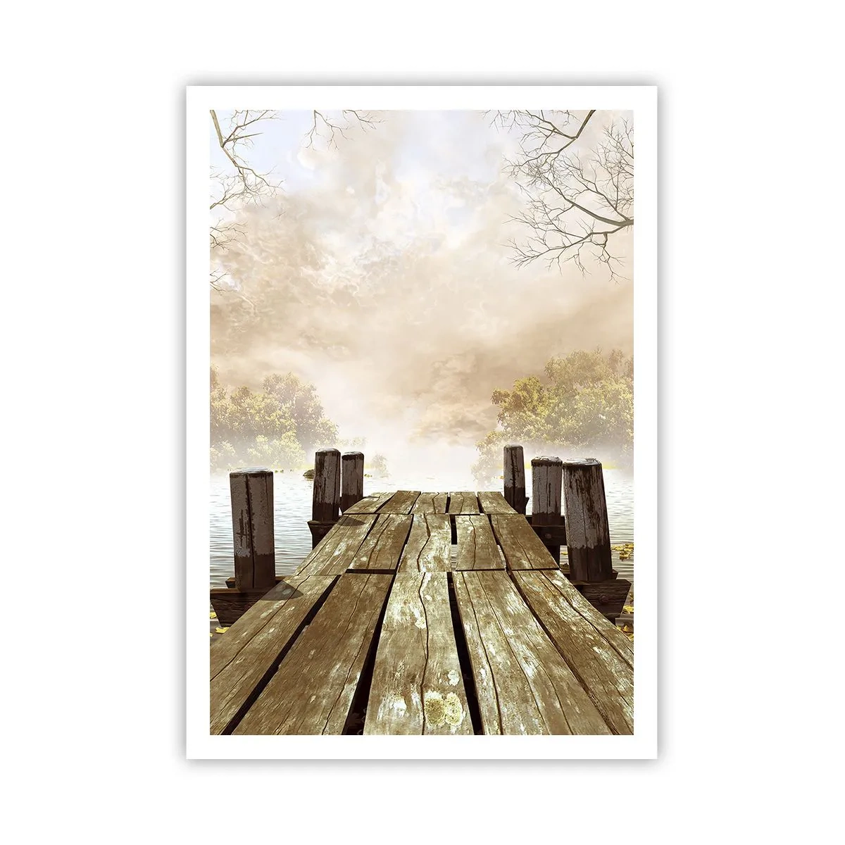 Poster - Tristețea blândă a toamnei - 70x100 cm