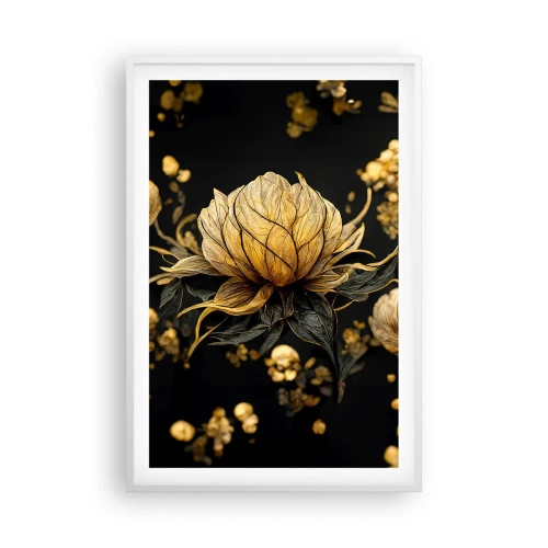 Poster în ramă albă - Fragilitate subtilă - 61x91 cm