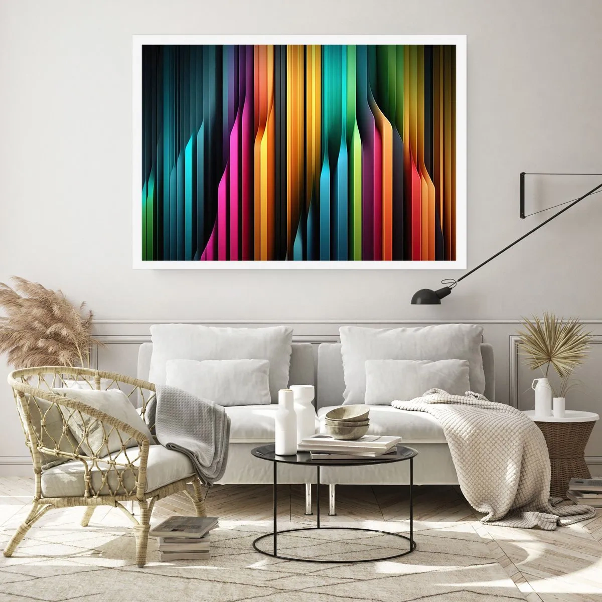 Poster - Orgă de lumină - 91x61 cm