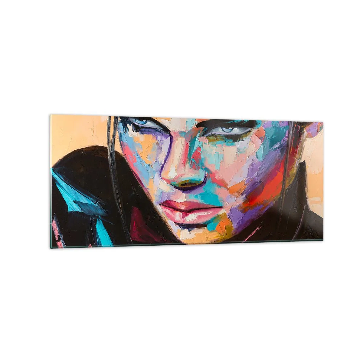 Tablou pe sticlă - Sălbăticia inimii - 120x50 cm