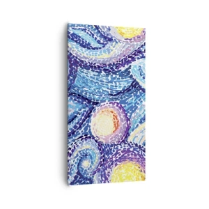 Tablou pe pânză - Dintr-un tablou de van Gogh - 65x120 cm