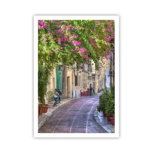 Poster - Alee înfloritoare - 70x100 cm