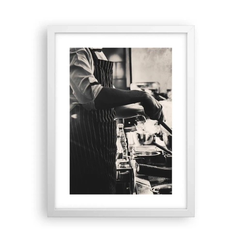 Poster în ramă albă - Alchimia aromelor - 30x40 cm