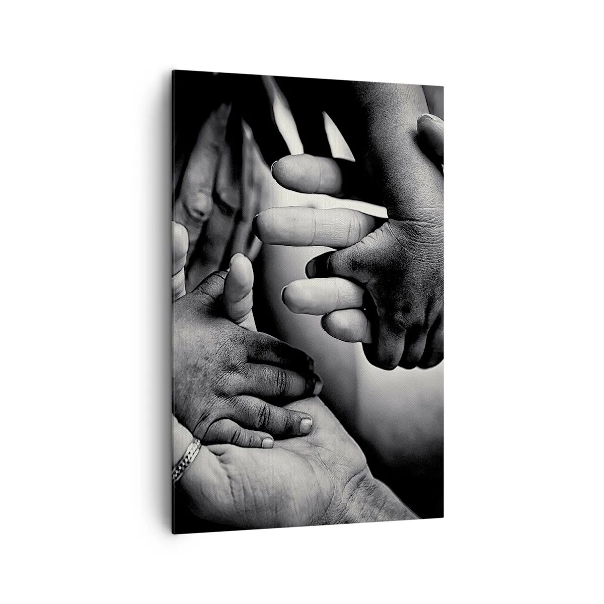 Tablou pe pânză - A fi om - 80x120 cm