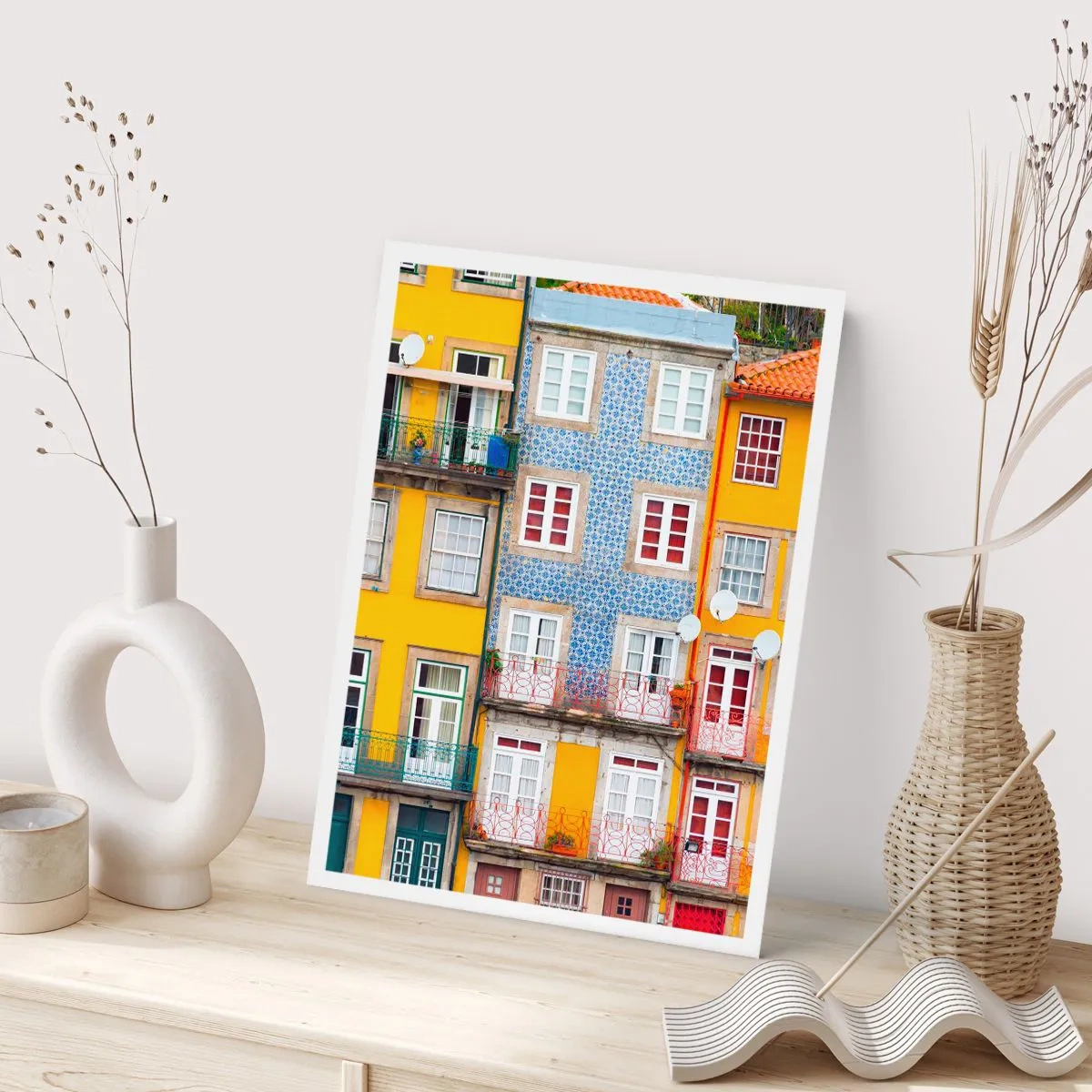 Poster - Culorile orașului vechi - 30x40 cm