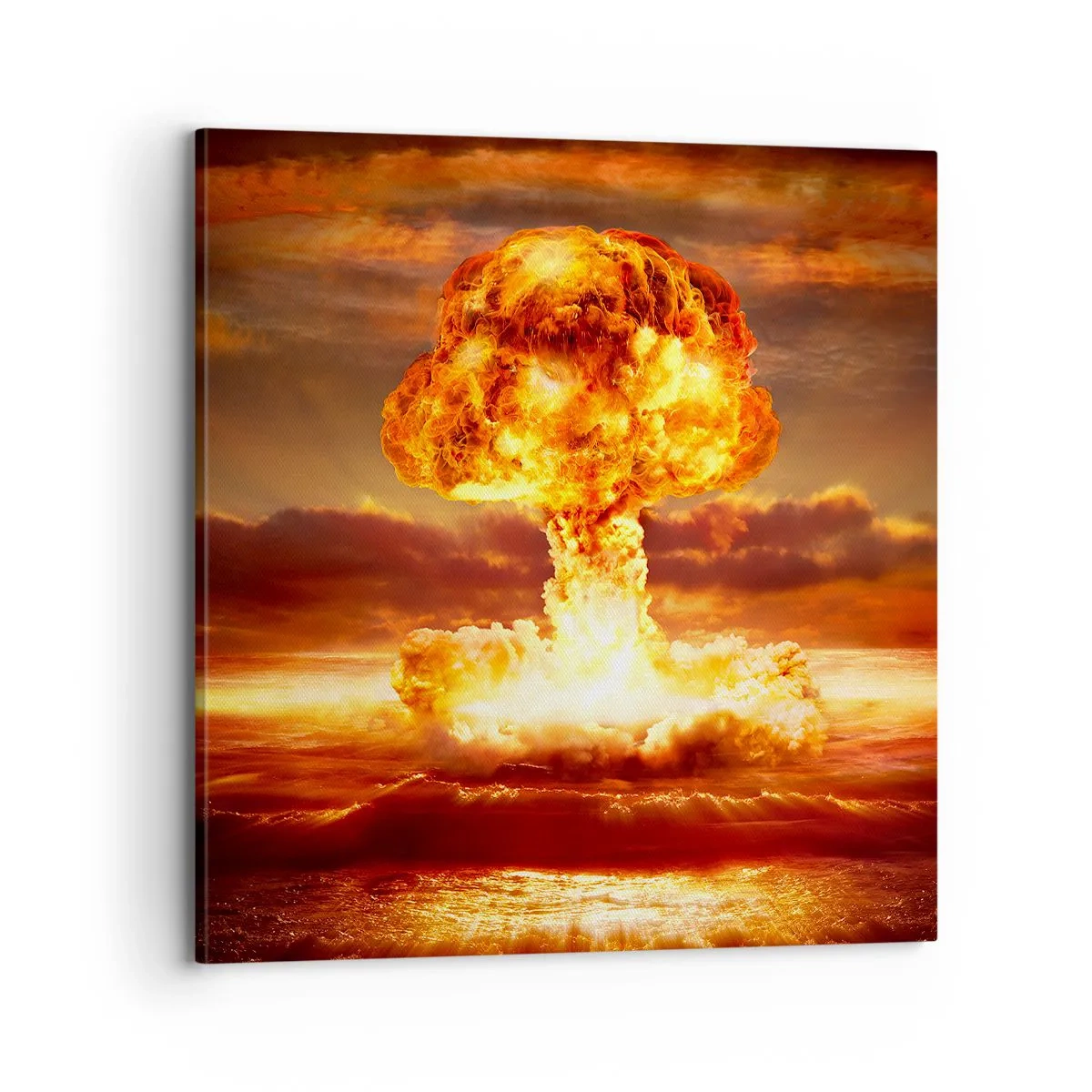 Tablou pe pânză - Și sfârșitul va veni - 70x70 cm