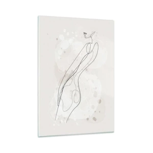 Tablou pe sticlă - Să rătăcești cu privirea - 50x70 cm