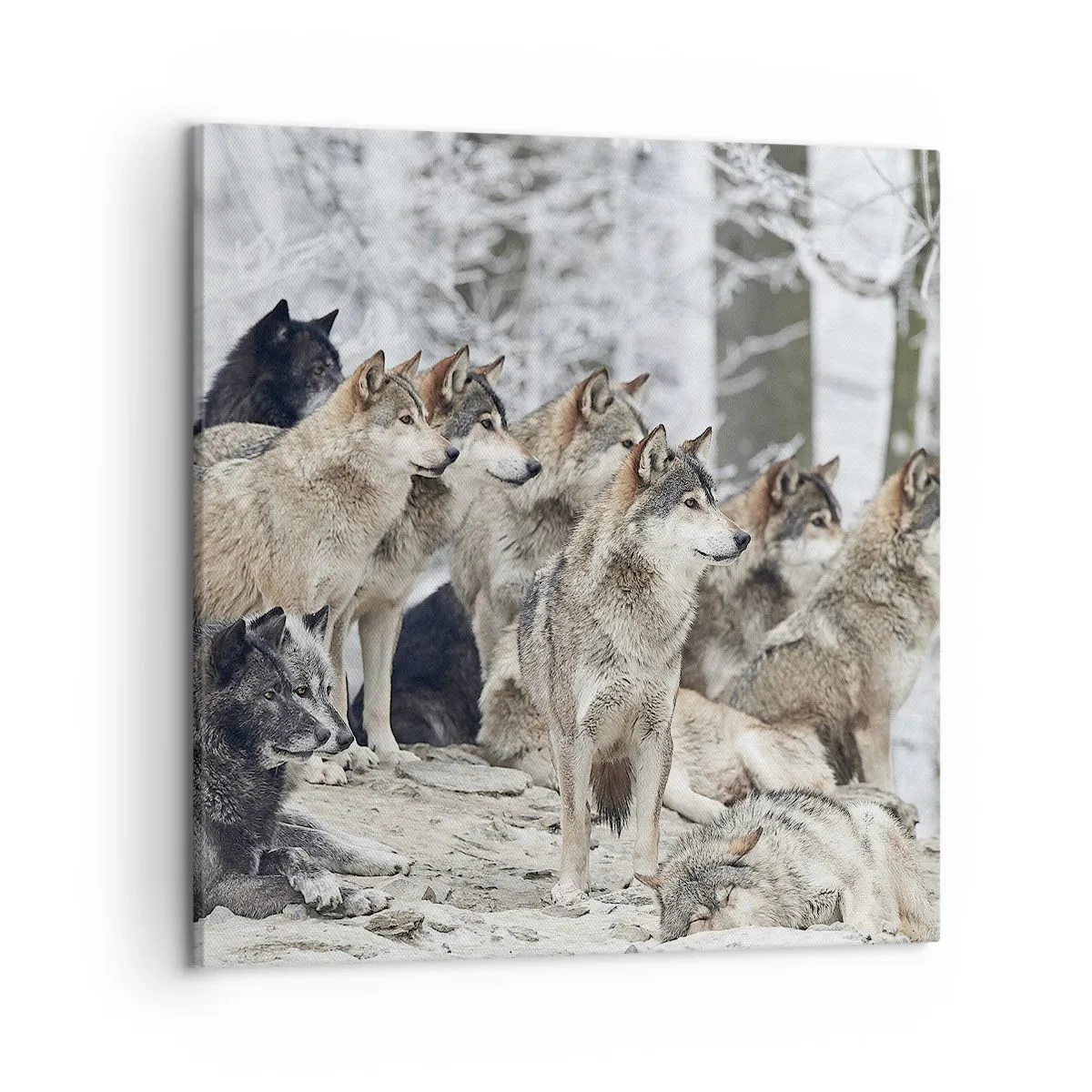 Tablou pe pânză - Familie și prieteni - 50x50 cm