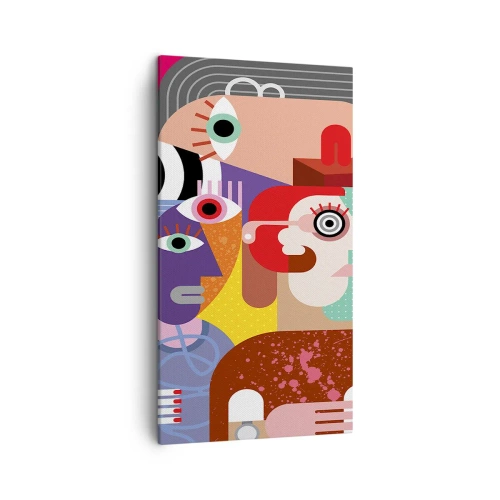 Tablou pe pânză - Am venit de la domnul Picasso - 45x80 cm