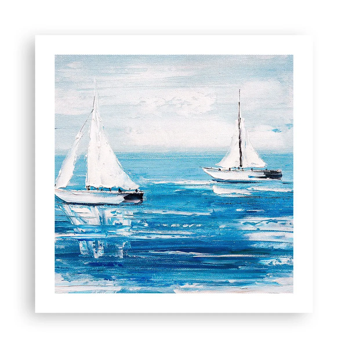 Poster - Cu un prieten alături de tine - 50x50 cm