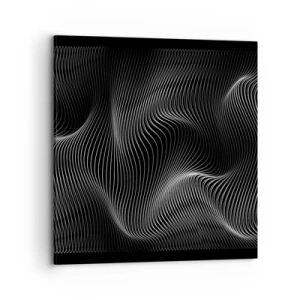 Tablou pe pânză - Dansul luminii în spațiu - 70x70 cm