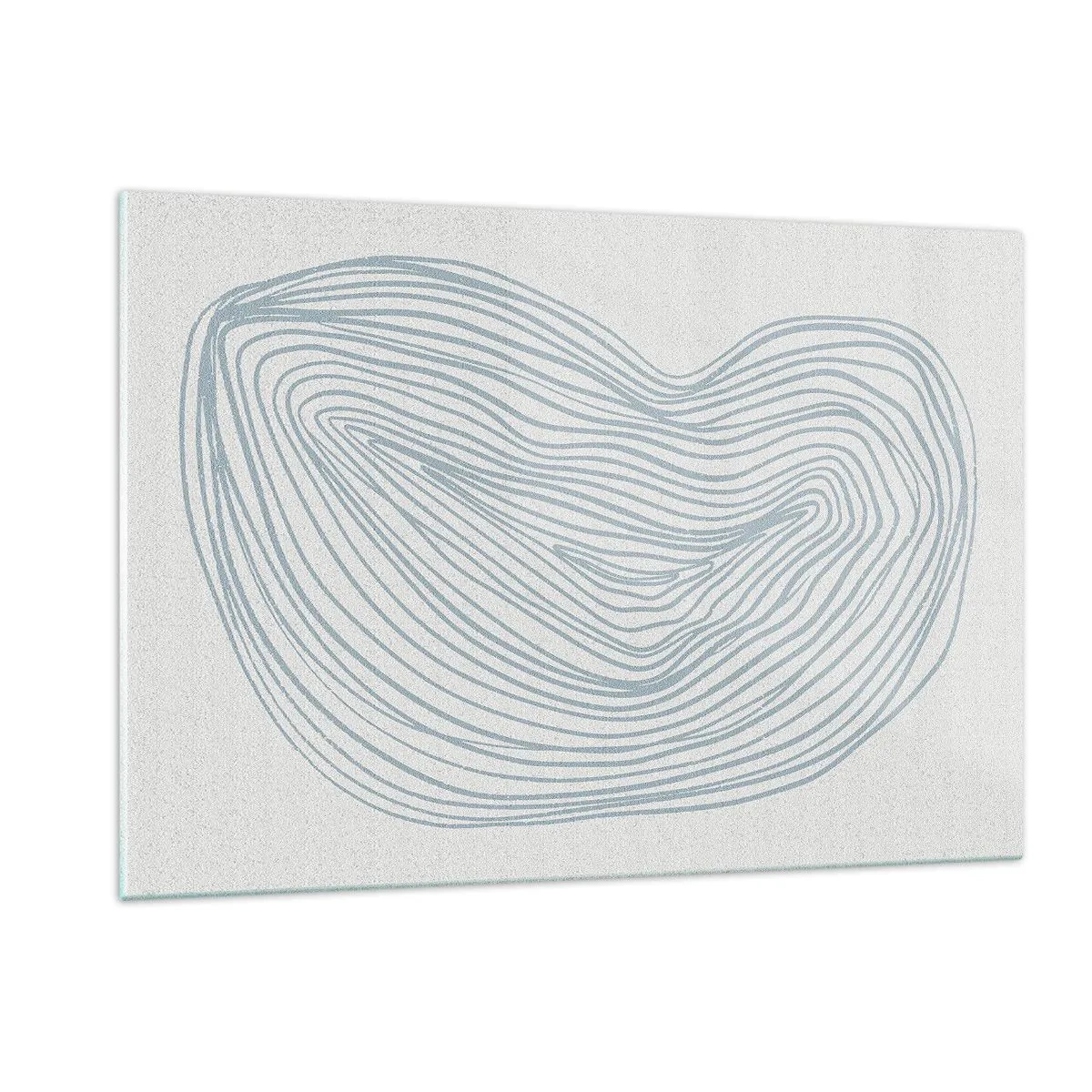 Tablou pe sticlă - Zâmbet de picături - 120x80 cm