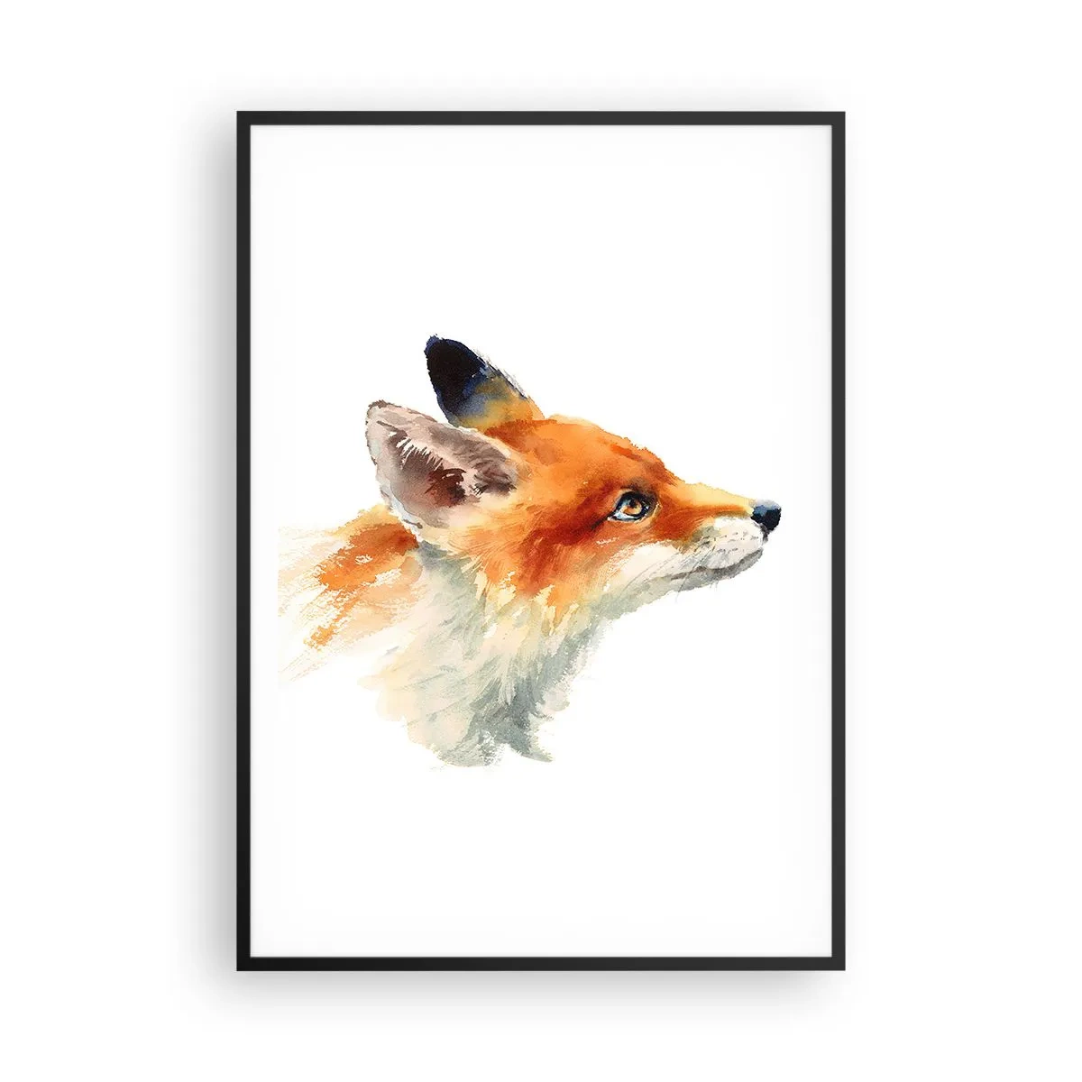 Poster în ramă neagră - Nu poți fi niciodată prea atent - 70x100 cm