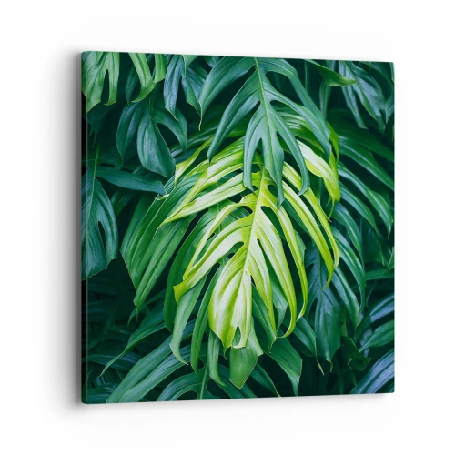 Tablou pe pânză - Scufundă-te în prospețime - 40x40 cm