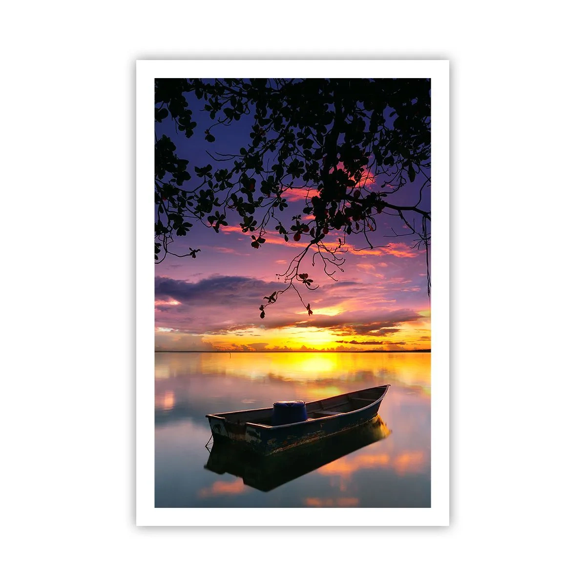 Poster - "Pari să plutești în mijlocul cerului...” - 61x91 cm