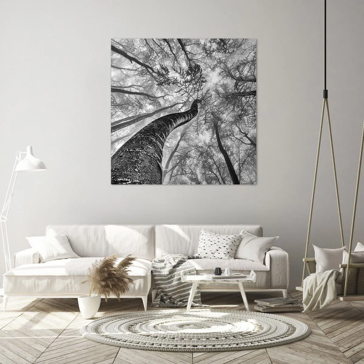 Tablou pe pânză - Cursa spre lumină - 50x50 cm