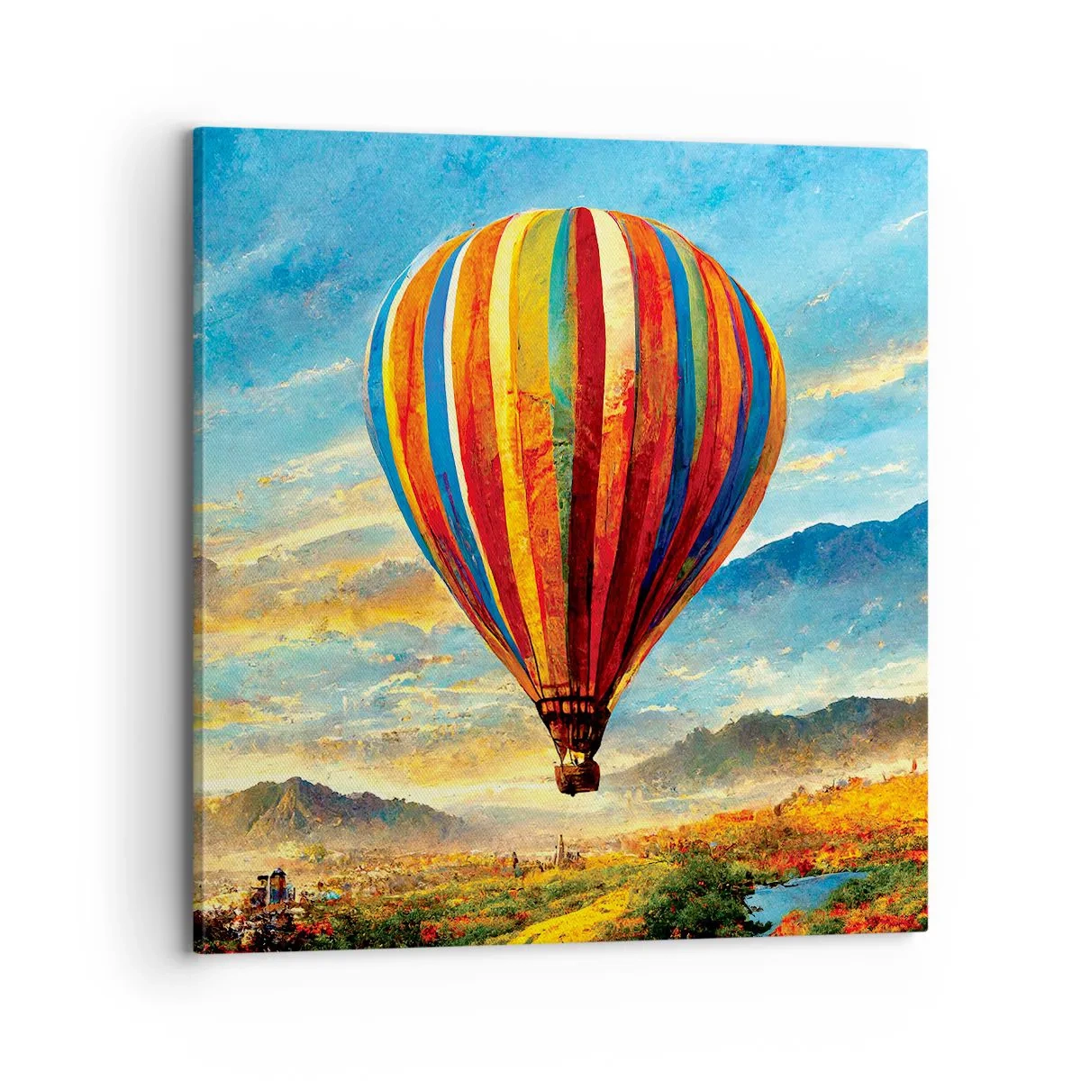 Tablou pe pânză - În liniște puteți vedea mai multe - 70x70 cm