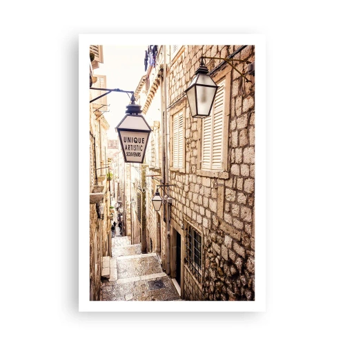 Poster - O străduță fermecătoare - 61x91 cm