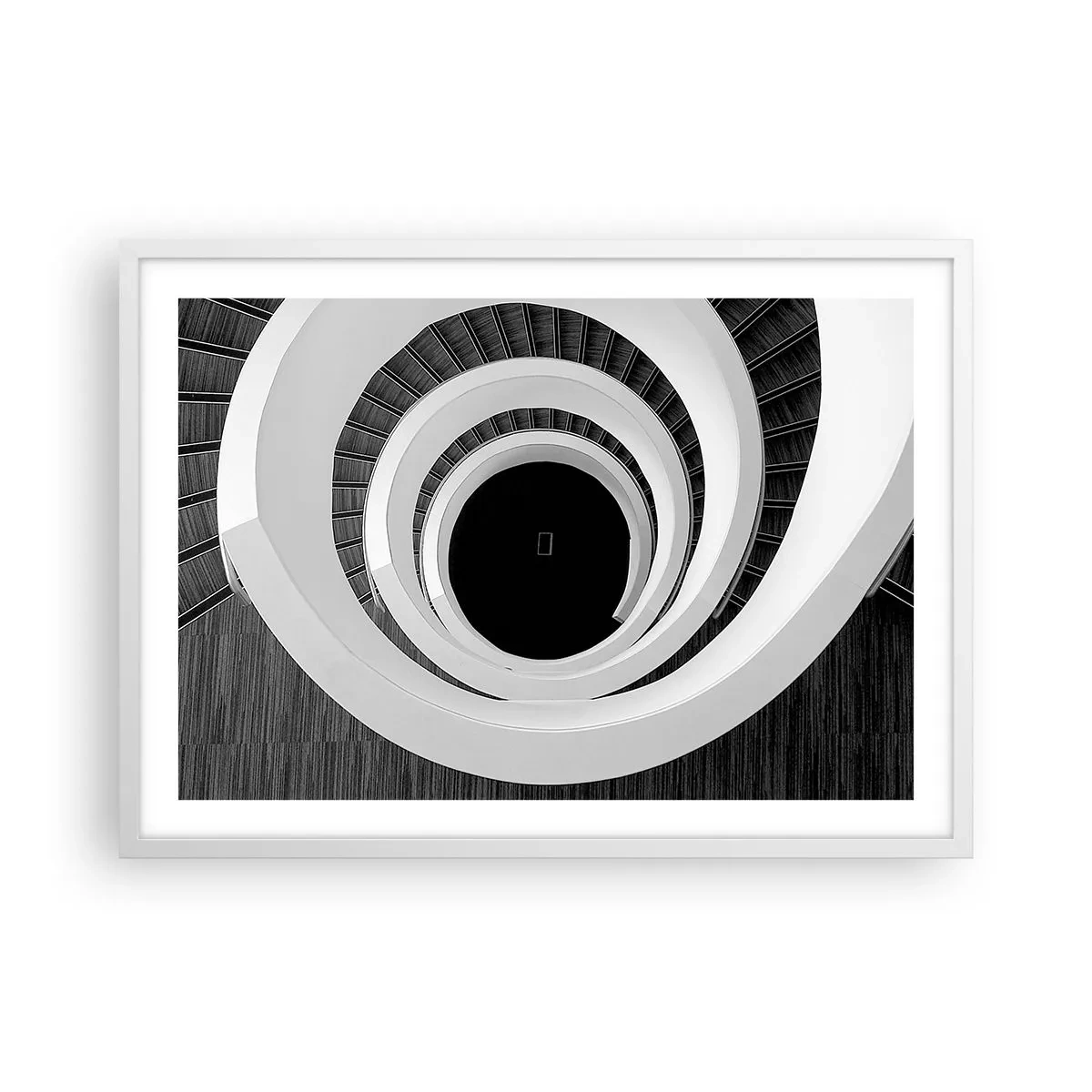 Poster în ramă albă - Până la miez - 70x50 cm