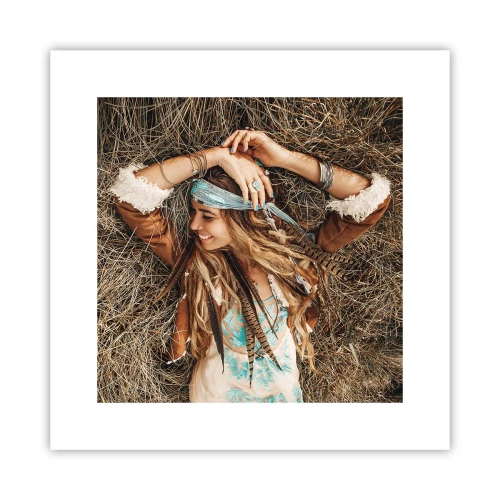 Poster - În drum spre vara iubirii - 30x30 cm