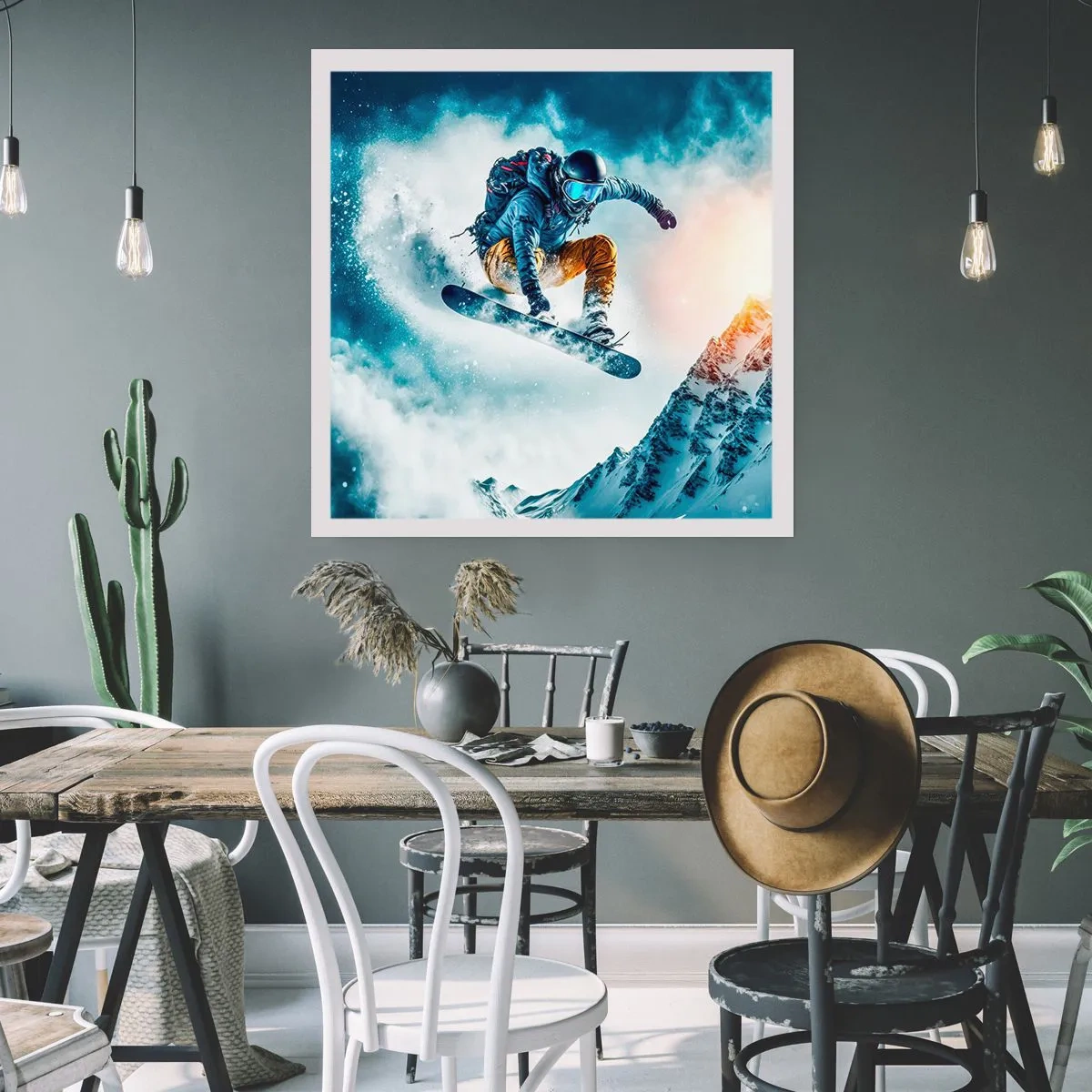 Poster - Emoții extreme - 50x50 cm