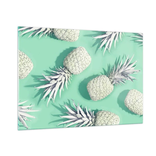 Tablou pe sticlă - Merge bine cu mentă - 100x70 cm