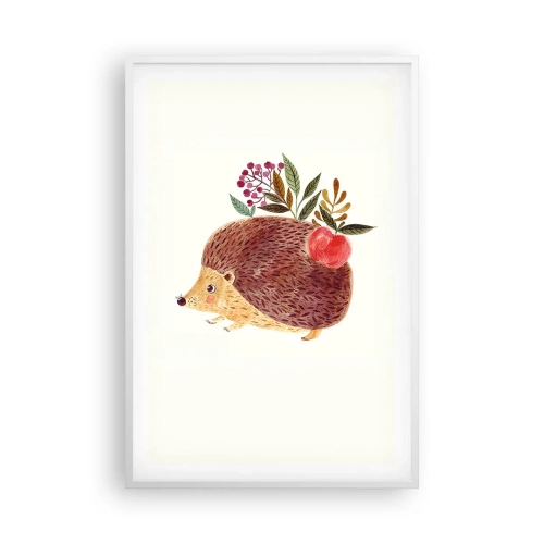 Poster în ramă albă - Și tu deja mă placi - 61x91 cm