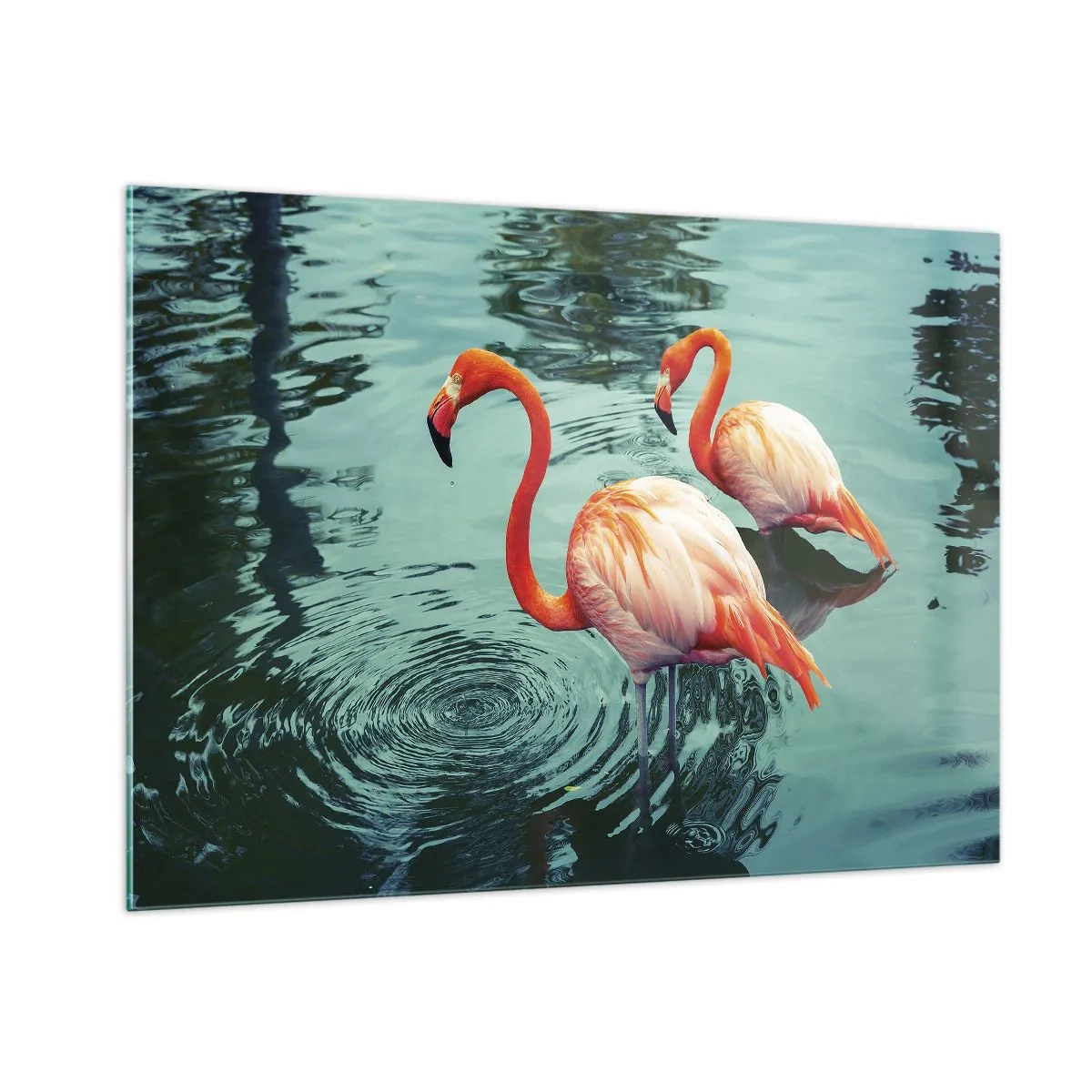 Tablou pe sticlă - Suntem bune de revistele de modă - 100x70 cm