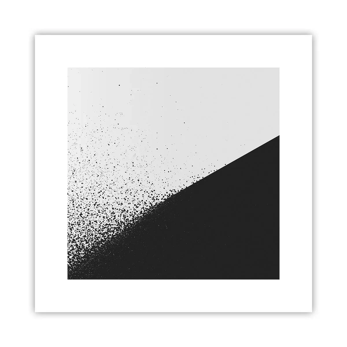 Poster - Din ce în ce mai repede, din ce în ce mai mult - 30x30 cm