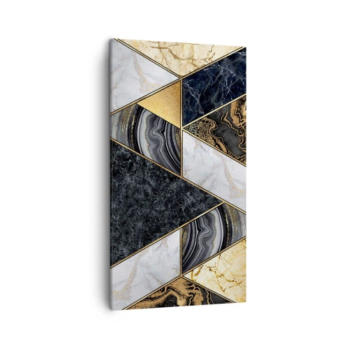 Tablou pe pânză - Piatră cu piatră - 45x80 cm