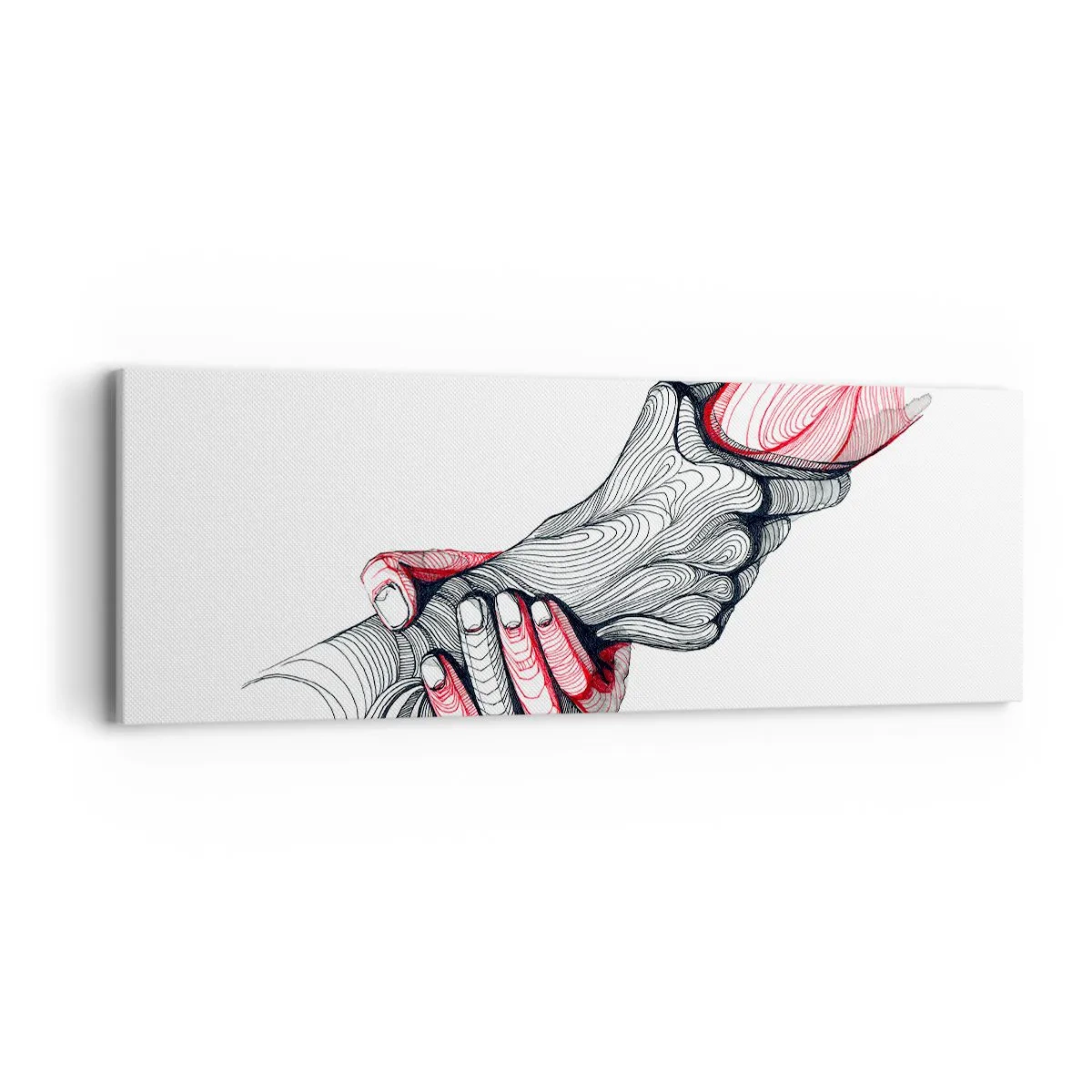 Tablou pe pânză - Ești pe mâini bune - 90x30 cm