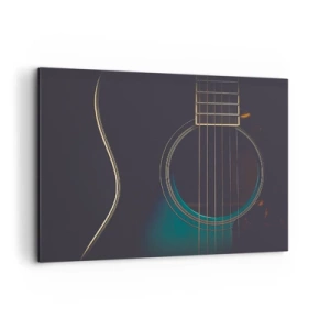 Tablou pe pânză - O clipă înainte de a suna - 100x70 cm