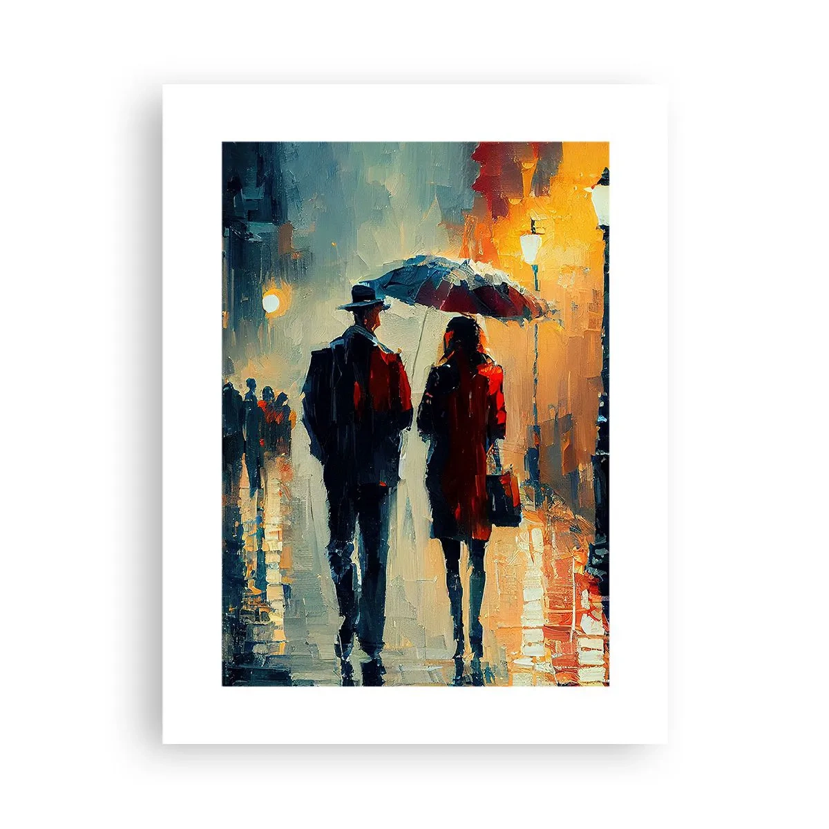Poster - Poveste de dragoste urbană - 30x40 cm