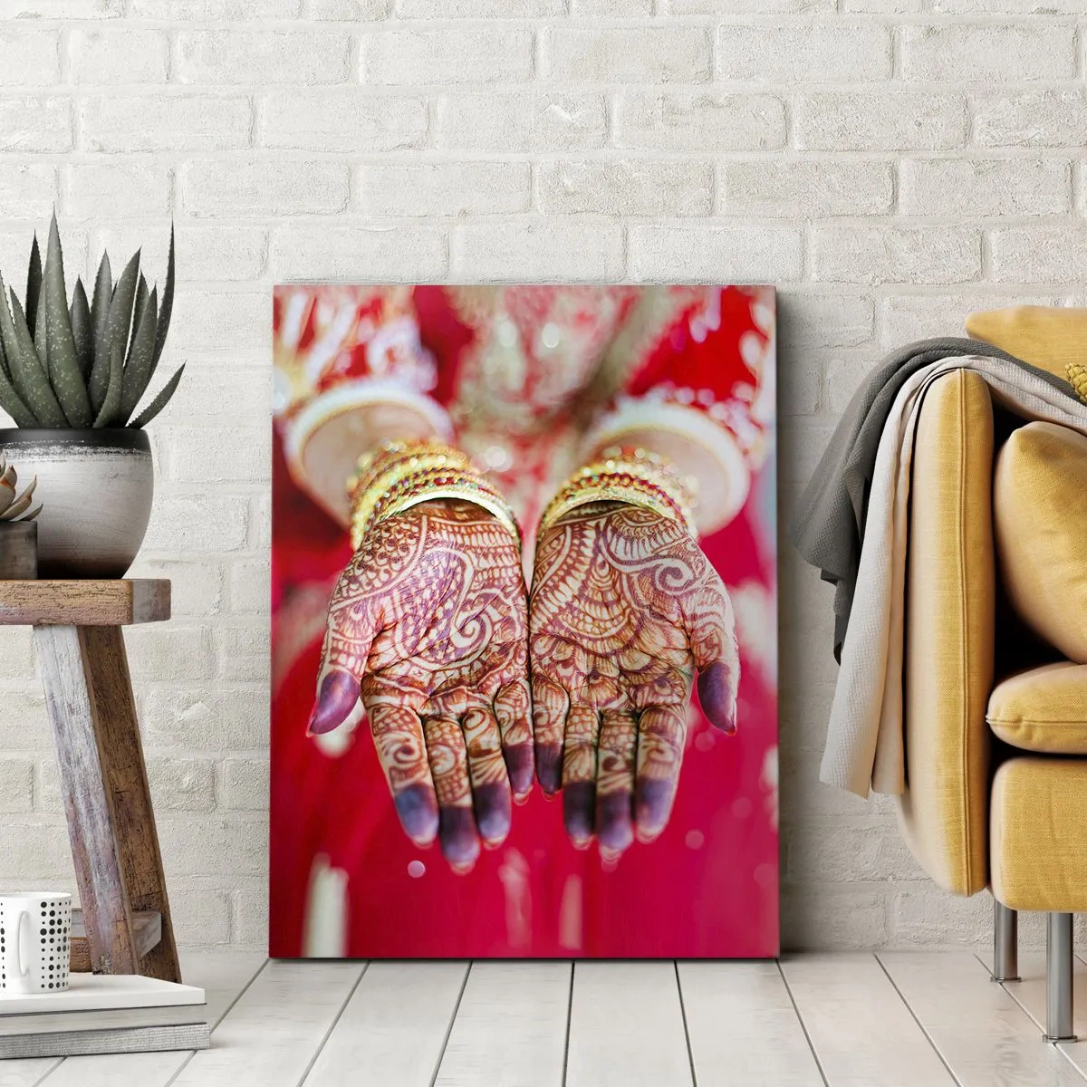 Tablou pe pânză - Gata să prindă fericirea - 55x100 cm