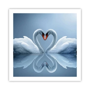 Poster - Timp pentru dragoste - 60x60 cm