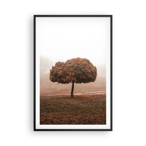 Poster în ramă neagră - După o vară aglomerată - 61x91 cm
