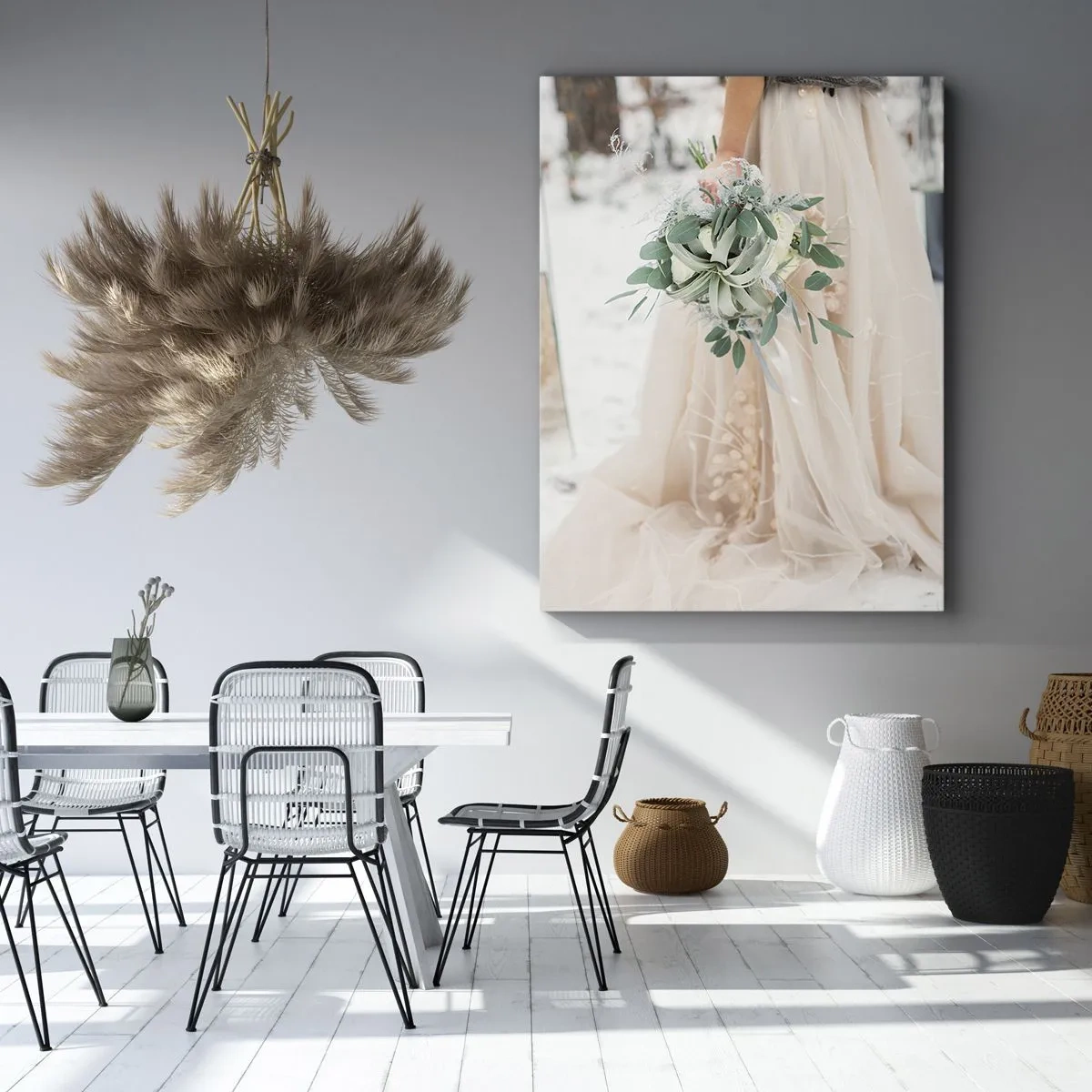 Tablou pe pânză Canvas - Și au trăit fericiți până la adânci bătrâneți - 80x120 cm