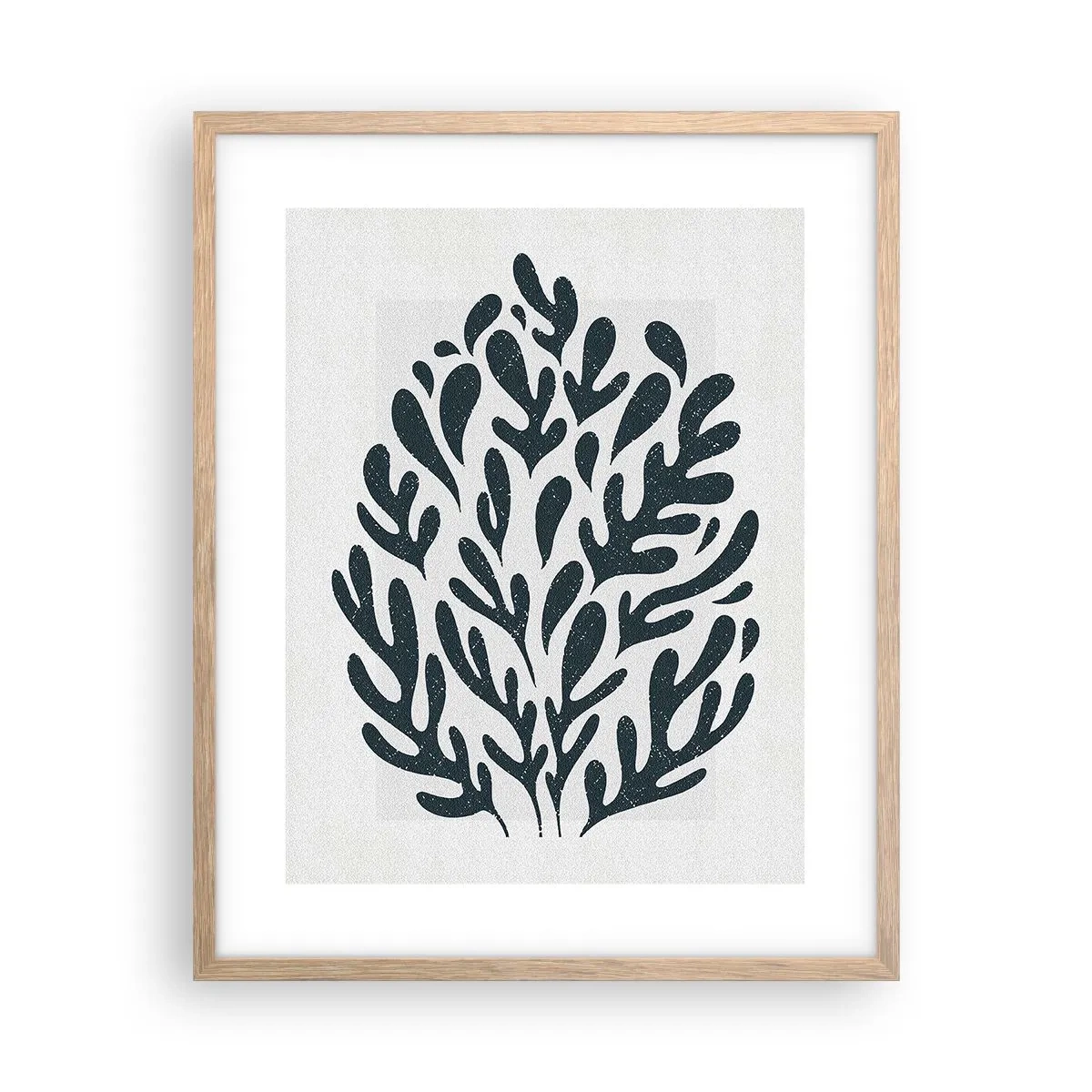Poster în ramă de stejar deschis - Formele naturii - 40x50 cm